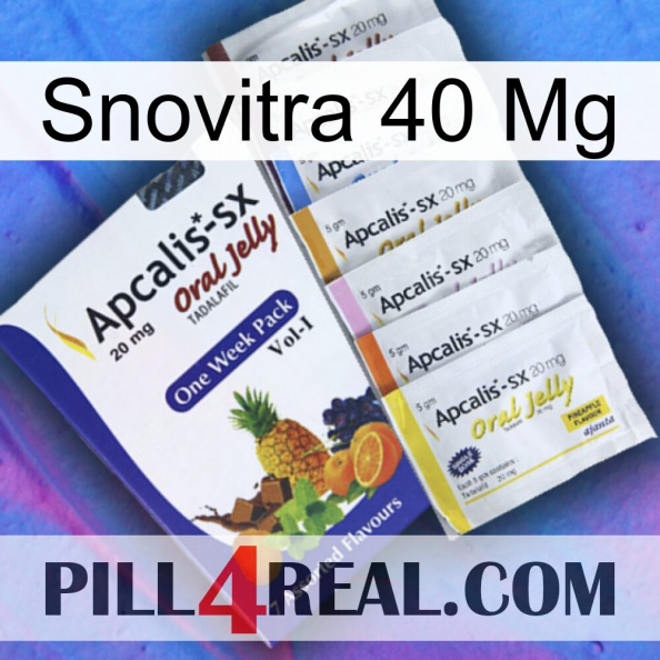 Snovitra 40Mg 11